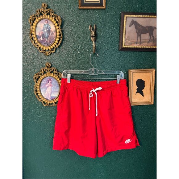 Nike Other - Nike Sportswear Red Sport Essentials Men’s Woven Lined Flow Shorts Medium
